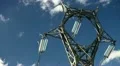 Electrical tower on blue sky HD Footage