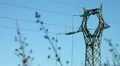 Electrical tower on blue sky HD Footage