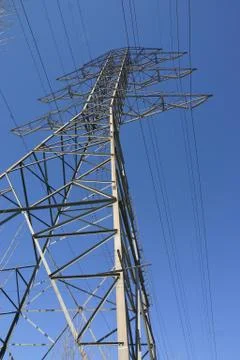 Electrical tower Stock Photos