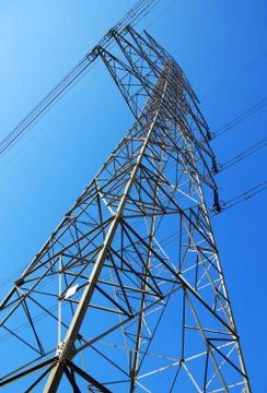 Electrical tower Stock Photos