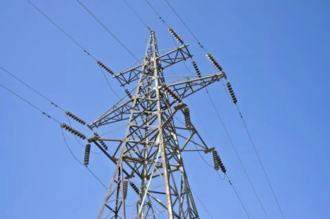 Electrical tower Stock Photos