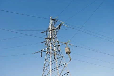 Electrical tower Stock Photos
