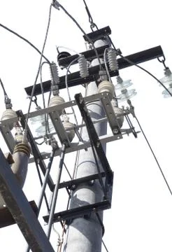 Electrical tower Stock Photos