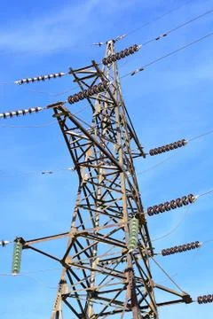 Electrical tower Stock Photos