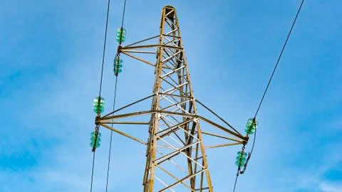 Electrical tower Stock-Fotos