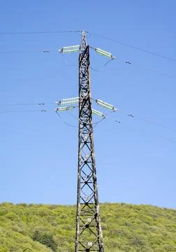 Electrical tower Stock Photos