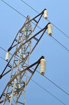 Electrical tower Stock Photos