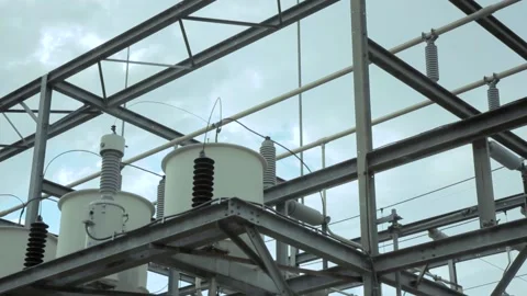 Electrical Transfer Station 001 Stock-Footage 134588272