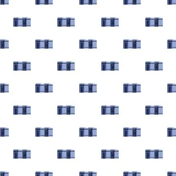 Electrical transformer box pattern repeating background Illustrazione stock