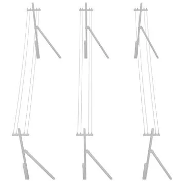 Electrical transmission tower pylon Stock Illustration