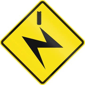 Electrical Wires In Chile Stock Illustration