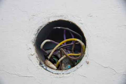 Electrical wires Stock Photos