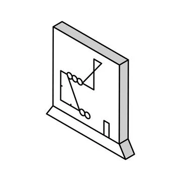 Electrical wiring isometric icon vector illustration Stock Illustration