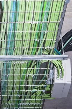 Electrical wiring system Stock Photos