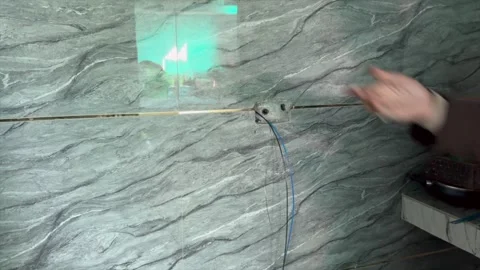 Electrical work in newly constructed house Stock-Footage 320220645