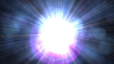 Electrically charged bursts of radiant purple Video stock 340528898