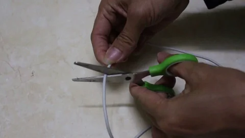 Electrician connects the circuit Stock Footage 72982142