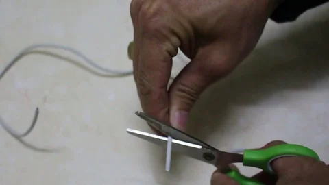 Electrician connects the circuit Stock Footage 72982146