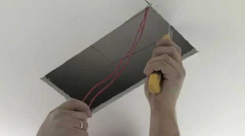 Electrician Stock Footage 11830306