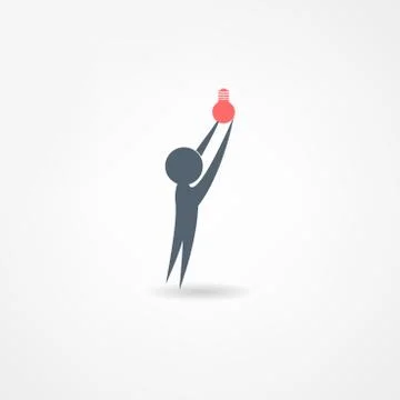 Electrician icon Stock Illustration