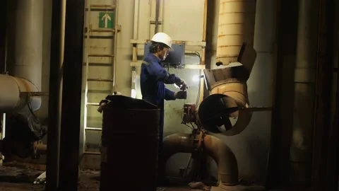 Electrician Maintenance Stock Footage 222283918