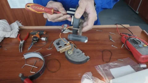 Electrician Maintenance Stock Footage 222284144