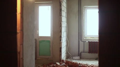 An electrician performs electrical construction and installation works Stock Footage 61724175