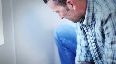 Electrician at work Stock Footage 8654000