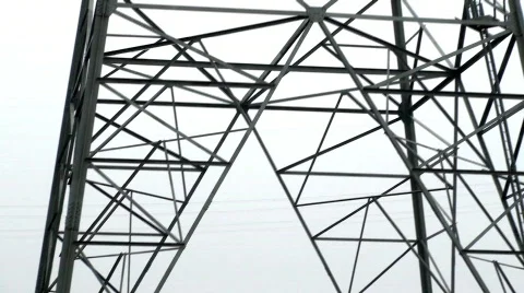 Electriciteitsmast02 Video stock 611395