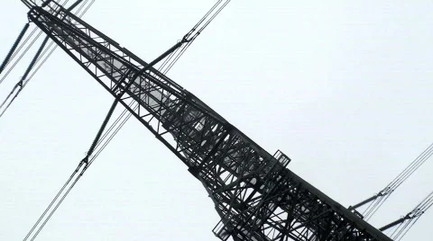 Electriciteitsmast03 Video stock 611406