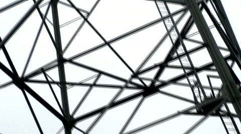 Electriciteitsmast04 Video stock 611414