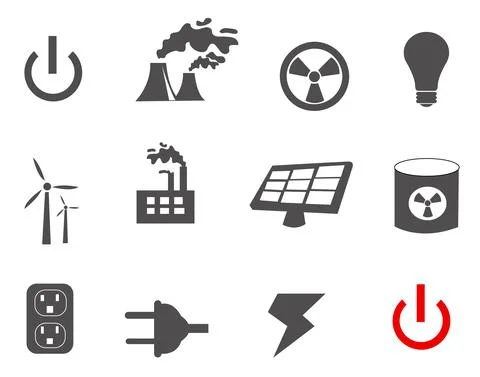 ELECTRICITY and power vector Stock Illustration