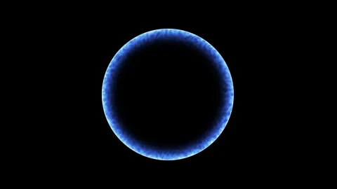 Electricity background. circle ring electric glowing light effect Stock Footage 283210308