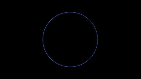 Electricity background. circle ring electric glowing light effect Video stock 283210435