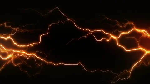 Electricity Black Front Video stock 40975497