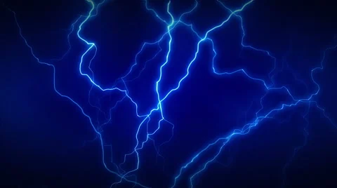 Electricity Blue Full Stock Footage 51855422