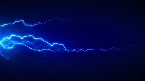 Electricity Blue Side Stock Footage 40975550