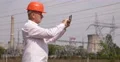 Electricity Company Engineer Touch Pad Verify Energetic Infrastructure Voltage 4k or 4k+ Resolution