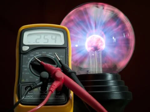 Electricity control Stock Photos