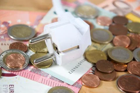 Electricity costs Stock Photos