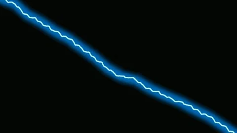 Electricity Current Animation Black background stock video Stock Footage 274413768