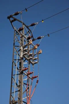 Electricity distribution Stock Photos