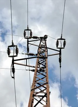 Electricity distribution Stock Photos