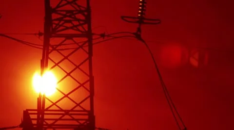 Electricity Stock Footage 8953323