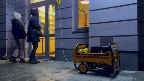 Electricity generator 스톡 동영상 224871896