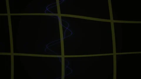 Electricity Grid Background with Blue Spark. Stock Footage 336228682