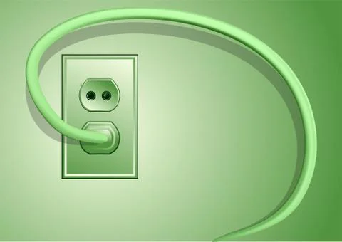Electricity Stock Illustration