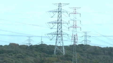Electricity in Japan Video stock 2448257