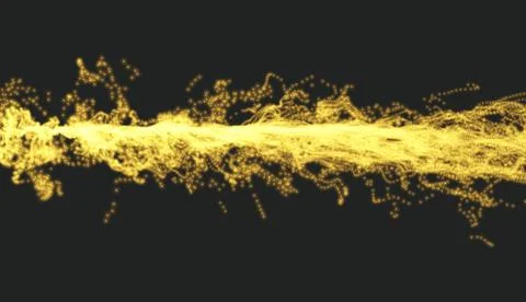 Electricity lighting effects. Array with Dynamic Particles. Ilustración de archivo
