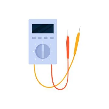 Electricity multimeter tool Illustration